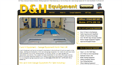 Desktop Screenshot of dandhequipment.com